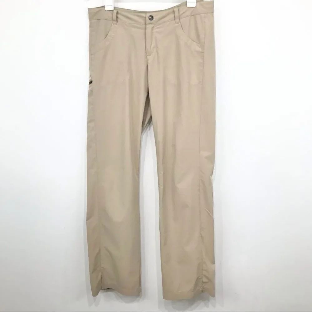 Patagonia Tan Lightweight Quick Dry Outdoor Performance Wear Travel Pants